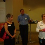 Sue Leister Introducing Paula McGinnis, Who Started MACIC in 2000
